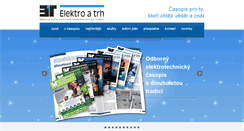 Desktop Screenshot of elektroatrh.cz