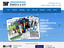 Tablet Screenshot of elektroatrh.cz